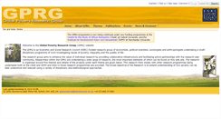 Desktop Screenshot of gprg.org